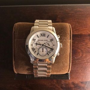 Silver Michael kors watch